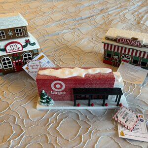 NWT SOLD OUT Target Bullseye's Playground 2025 Holiday Village